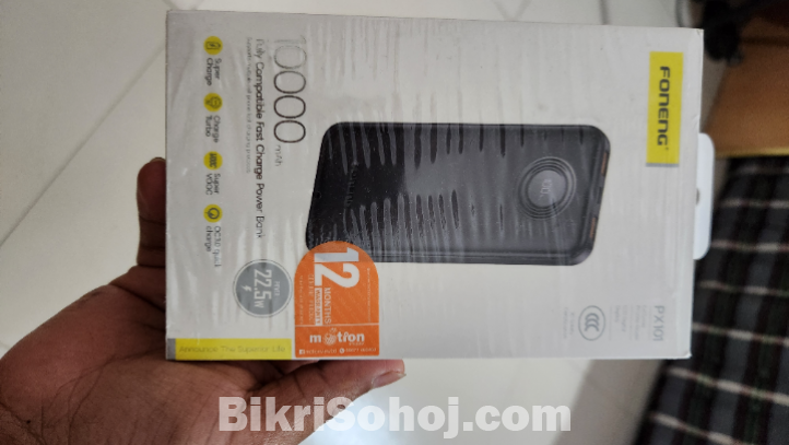 Foneng 22.5 Watt Fast charging Power Bank